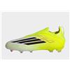 adidas Scarpe Da Calcio F50 Elite Kids Senza Lacci Per Terreni Naturali Compatti - Giallo, giallo