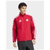Adidas Mens adidas Giacca Anthem Home Bayern Monaco - Rosso, rosso