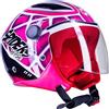 One by Camamoto | Casco Spiderman per Bambina, Omologato, Moto e Scooter, Taglia XL (53-54 cm), Chiusura Micrometrica, Junior