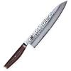 ZWILLING MIYABI 234073 - 241 - 0 Gyutoh - Coltello in Acciaio, 240 mm, Argento/Marrone, 39,7 x 7,7 x 2,9 cm