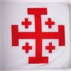 AZ FLAG Bandiera Croce Ordine Santo Sepolcro di Gerusalemme 90x90 cm Asola
