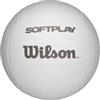 Wilson Pallone da Beach Volley AVP Soft Play, In Schiuma EVA, Comfort e Stile, Misura Ufficiale, Bianco