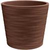 Vaso Tondo Elegante da Interno Esterno Hermes Ø40 H35, CORTEN