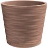 Vaso Tondo Elegante da Interno Esterno Hermes Ø40 H35, AVANA