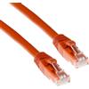 ACT Brown Cavo patch U/UTP CAT6A da 2 metri, senza strappi, con connettori RJ45