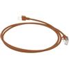 ACT Brown 1,5 metri di cavo patch slimline per datacenter LSZH U/FTP CAT6A, senza strappi, con connettori RJ45 (DC7251)