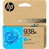 HP Cartuccia originale HP 938e EvoMore ciano - resa XL, per 1650 pagine