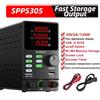 StarTech Alimentatore da laboratorio DC - Alimentatore di precisione regolabile - Uscita: 0-30V, 5A - Potenza: 150W - Quattro posizioni di memoria - Display digitale