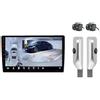 OEM Autoradio, compatibilità multimediale, integrazione smartphone, compatibile con Mercedes Benz Smart Fortwo 451 dal 2010 al 2015, 4G-WIFI, 6GB-128GB, telecamera a 360°