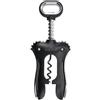 Bar Craft BarCraft Cavatappi alati a doppia maniglia, nero, cardato