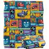 LOGOVISION Batwheels Cars Aop Coperta super morbida al tatto setoso - 152 x 127 cm