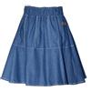 OVJENTSK Gonna A Ruota In Denim Casual Estiva Da Donna con Pantaloncini, Gonna Da Tennis In Jeans con Elastico In Vita, Gonna Da Golf A Pieghe Di Base A Vita Alta per Lavoro E Scuola, Blu, Taglia Unica