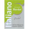 Herder & Herder Diccionario Herder mini. Italiano-español, español-italiano: Español-Italiano / Italiano-Español