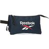 Reebok Custodia Tripla Reebok Boston Blu 22x12x5 cm Poliestere