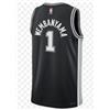 CANOTTA X COLLEZIONE BAMBINO/KIDS (8-14 ANNI)-BASKET NBA-SPURS-WEMBANYAMA-NERA