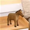 Statuetta di asino in legno, regalo, scultura in stile nordico per ufficio,