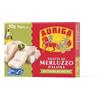Auriga Filetti di merluzzo d'Alaska all'olio di oliva 105gr. Già puliti e cotti, sono pronti all'uso.