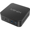 Minix Mini PC Minix NR660: Potente Processore Ryzen 5 6600H, 16GB RAM, 512GB SSD, Windows 11 Pro - Ideale per Gaming e Lavoro