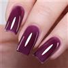 Ozzeal Smalto Semipermanente Unghie Trasparente, Viola Scuro Smalti Semipermanenti Per Unghie Cristallo Traslucido Gel Nail Polish Primavera Estate Smalto Gel Unghie Soak Off UV Led 15ML