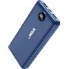 JIGA Batteria esterna 27000 mAh, 22,5 W Power Bank PD20 W USB-C Ricarica Rapida Caricatore Portatile per Smartphone