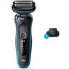 Braun Series 5 50-M1200s Rasoio Elettrico Nero Turchese