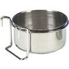 Nobby Ciotola in Acciaio Inox con Morsetto