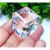Gravity Gems Pietra Gemma Sciolta Naturale Topazio 106 Ct Bianco AGL Cube Cut