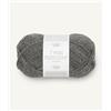 Sandnes Garn Tynn Peer Gynt ca. 205 m col. 1053 mork gramelert 50 g