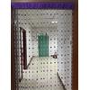 ZiDeTang Tenda per porta con perline in acrilico, decorazione per la casa, con nappe (100 cm x 195 cm, cuore viola)
