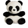 AURORA, 61350, Palm Pals Bamboo Panda, 5 pollici, peluche, bianco e nero