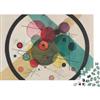 XCOFG Vasili Kandinsky Puzzle in Legno, Puzzles museo, Regalo Di San Valentino, Rompicapo arte 1000 Pezzi, Puzzle Impegnativi, Per Esercitare La Logica, 1000 Pcs