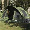 TEKGHUT Tenda da pesca impermeabile per 2 persone, con motivo mimetico, in poliestere con rivestimento in PU, tenda da campeggio antivento con cuciture sigillate e telo di fondo resistente, più semplice