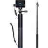 WOLFANG Action Cam Selfie Stick carica la tua action camera da 2600 mAh (24-60 cm), colore nero GB2200