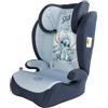 Tataway Seggiolino Auto Disney Stitch I-Size Per Bambini 15-36 Kg (3,5-12 Anni), 100-150 Cm, Gruppo 2/3, Cintura Di Sicurezza A 3 Punti, Blu