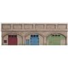 Hornby Low Relief Viaduct with Lock Ups 2 Red Brick