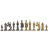 Italfama Set Di Pezzi In Metallo Placcato Oro E Argento Italfama Camelot, Re 6.7Cm