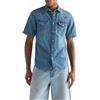 Wrangler SS Western Shirt, Lavaggio Medio, 4XL Uomini
