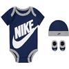 Nike Futura Logo Body per bimbi Blue Void 6/12 mesi