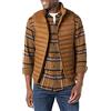 Amazon Essentials Piumino Smanicato Ripiegabile Impermeabile Leggero Uomo, Marrone Chiaro, L