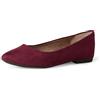 Amazon Essentials Ballerine da donna a punta, marrone, 42