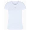Armani Exchange Short Sleeve Front Shadowed Logo Slim Fit T-Shirt Donna
