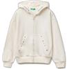 United Colors of Benetton Giacca C/CAPP M/L 36ekc505w Maglione Cardigan Bambine e Ragazze