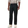 Amazon Essentials Pantaloni Chino Elasticizzati senza Pince sul Davanti e Antipiega, Vestibilità Classica Uomo , Nero, 32W / 34L