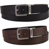 Levi's LEVIS FOOTWEAR AND ACCESSORIES Unisex - Adulto Reversible Core Plus cintura Not Applicable, Brown, 135