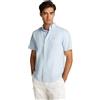 Tommy Hilfiger Uomo Camicia Flex Poplin Solid Maniche Corte