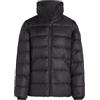 Tommy Hilfiger Donna Piumino Down Funnel Jacket Corto, Nero (Black), L