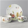 VILLEROY & BOCH Hungry as a Bear Set Bimbo 3 Pezzi Tavola Porcellana