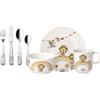 VILLEROY & BOCH Boho Kids Roar Lion Set Pappa Bimbo 7 Pezzi Porcellana