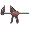 Robert Sorby Select Morsetto a Barra a Una Mano da 6 150 mm, Serraggio Rapido e Divaricatore, Forza di Serraggio 150 kgf, Profondità 85 mm, Impugnatura Soft Grip