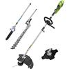 Greenworks Tools Greenworks Tagliabordi e Decespugliatore Elettrico 230V 1200W 40cm, Accessorio Tagliasiepi, Accessorio Potatore